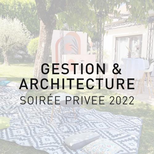 GESTION & ARCHITECTURE SOIRÉE PRIVEE par EXPO STAND & CIE
