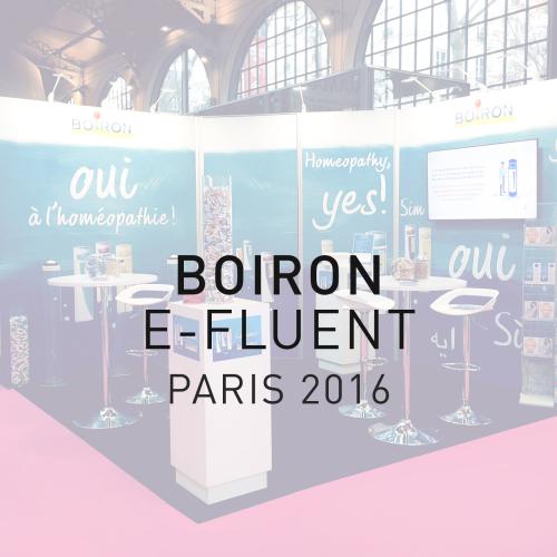 LABORATOIRES BOIRON | Salon E-Fluent par EXPO STAND & CIE